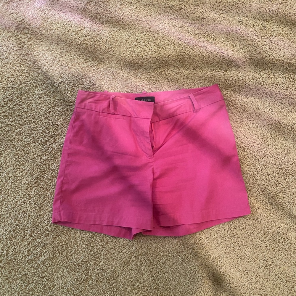 super cute hot pink shorts